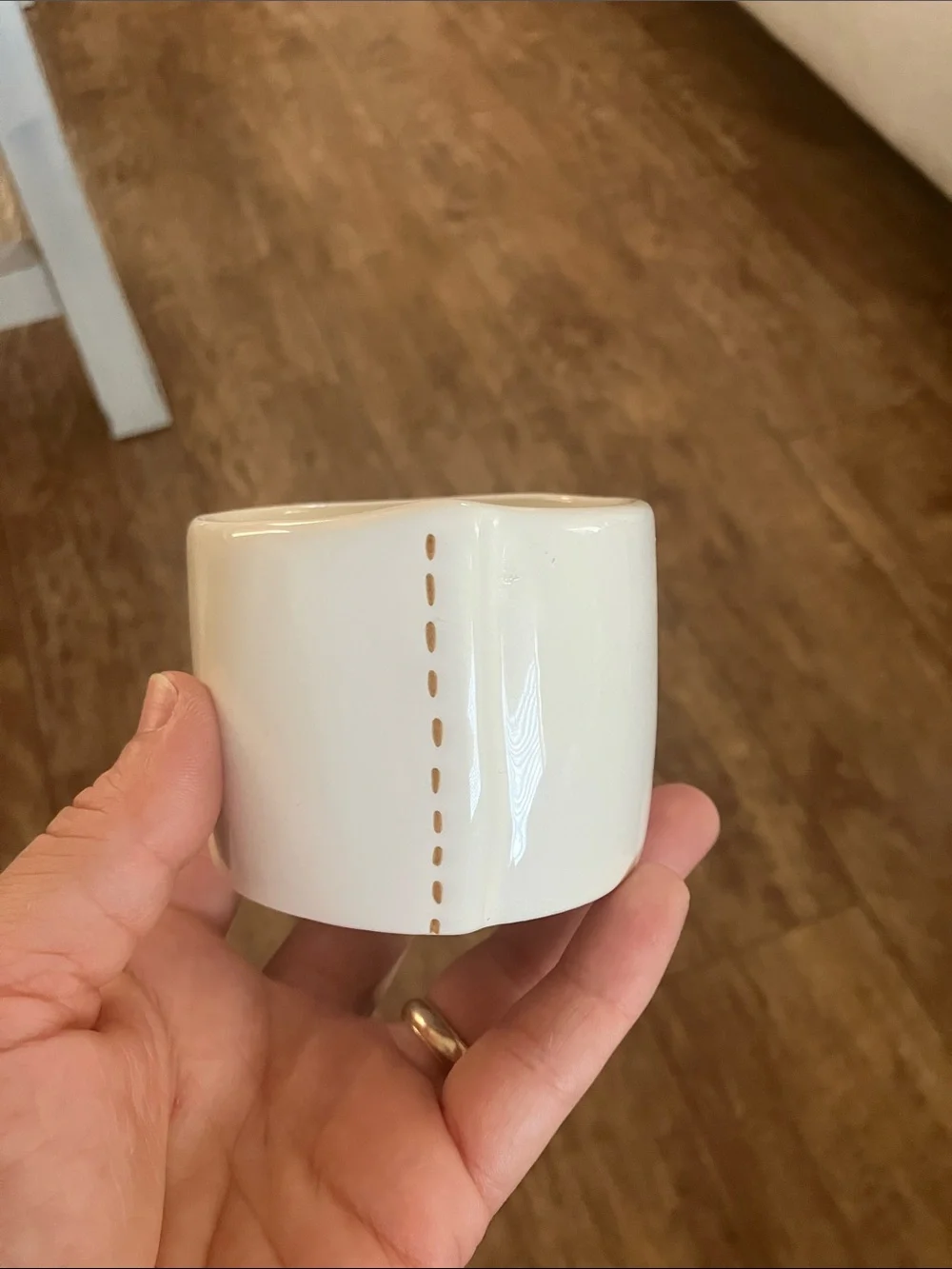 Rae Dunn White Ceramic Jar with Black 'PEPPER' Lettering